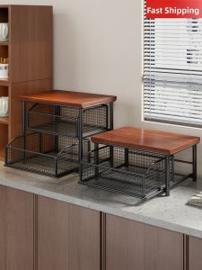 WUBUWEI | Multifunctional Microwave and Oven Storage Rack