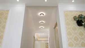 Nordic LED Lamp Eye Protection Ceiling Light  Tricolor Warm Lights  Bedroom Lamp Aisle Lamps Indoor Lighting