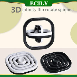Ecily Đồ chơi giải tỏa căng thẳng 3D lật xoay ngón tay con quay hồi chuyển cầm tay tự kỷ căng thẳng Relief ADHD trẻ em tay hàng đầu trẻ em trẻ em người lớn cảm giác Quà Tặng