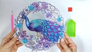 Bộ Tranh Kim Cương 5D DIY Tranh Acrylic 2D Phẳng Dễ Làm Dành Cho Người Mới Bắt Đầu Mặt Dây Chuyền Thủ Công Họa Tiết Động Vật & Mèo Tranh Khảm Nhựa