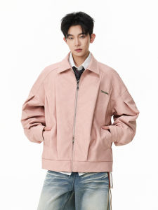WUKONGYOUHUO | Mens Retro Design PU Leather Jacket Loose