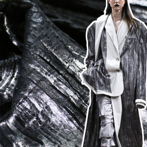 Vải Thiết Kế Sáng Tạo Mờ Đen Bằng Sắt Đính Vàng Động Phong Cách Trung Hoa Mùa Xuân Thường Ngày Thời Trang Thời Trang Thủ Công