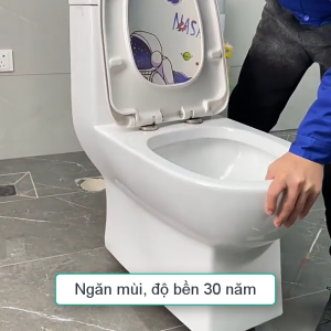 Gioăng (Ron) chống hôi bồn cầu thế hệ mới dễ dàng lắp đặt không cần keo ngăn mùi