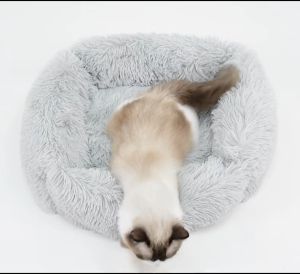 Kasur Tempat Tidur Kucing Alas Bulu Rasfur Halus dan Tebal Bantal Kucing Anjing Aerizoo