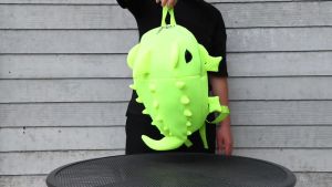 ELACCENT กระเป๋าสะพายหลัง กระเป๋านักรียน กระเป๋านักเรียนสำหรับนักเรียนกระเป๋านักเรียนลายการ์ตูนสเตอริโอกระเป๋า กระเป๋าสําหรับใส่หมวกกันน็อค กระเป๋าเป้ กระเป๋า พายหลัง กระเป๋าเป้หลัง กระเป๋าเป้หญิง