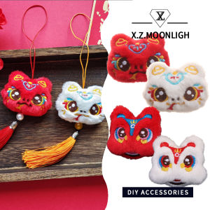 X.z. MOONLIGH สิบสองราศีปีงูผ้ากำมะหยี่น่ารักเครื่องประดับอัญมณีน่ารักปีรูปตัวการ์ตูนใหม่ของตกแต่งเทศกาลฤดูใบไม้ผลิเครื่องประดับ DIY