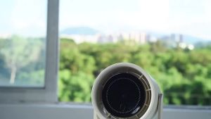 Quạt để bàn điều khiển từ xa không cần khoan gắn tường hẹn giờ quạt điện ít tiếng ồn