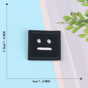 10pc Patch Hat Badge Childrens Clothing Accessories Animal Embroidery Cloth Patch Embroidery Badge Smiling Face Wholesale