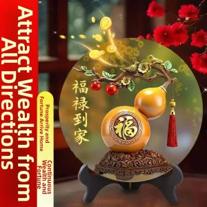 SHANDI | Prosperity & Fortune Decorative Tabletop Calabash Display Item