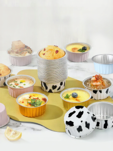 AICANLE | Oven Safe High-temperature Resistant Aluminum Foil Cup