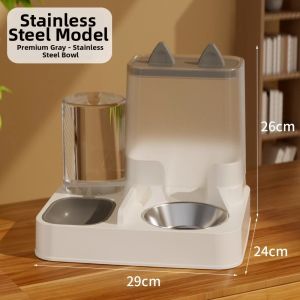 HELLOLEIBOO | Automatic Feeding and Drinking Pet Bowl