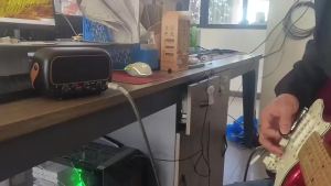 IRIN | IRIN MY-01 Guitar Amplifier Wireless Bluetooth Amp Speaker with Clean & Overdrive Channel Free Gift Wireless Guitar System