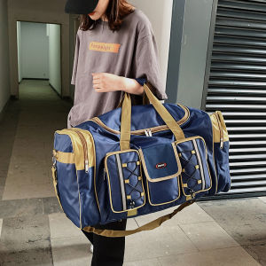 Satchel Travel Bag Mens and Womens Luggage Bag Large Capacity Crossbody Travel Bag Business Trip Travel Luggage Bag Home Moving Bag