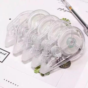 Transparent Smooth Wide Correction Tape Student Pack of 10 Enough Meter Coreless Office Supplies Stationery Cultural Goods
