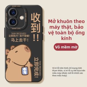 SHUXIE | Ốp Lưng Chống Sốc Phong Cách Văn Bản Sáng Tạo Dành Cho Nhiều Mẫu iPhone