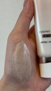 [Nhật Bản]-Tính chất dưỡng da kem lót chống nắng Maquillage Essence Base Ex Pure Ivory 30g SPF50PA