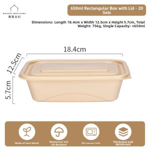 MODERN SWEETHOME | Microwave Safe Lunch Box Portable
