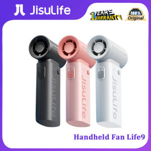 JISULIFE Life9 Handheld Fan Portable Rechargeable 5000mAh Air Duster Function Mini Fan