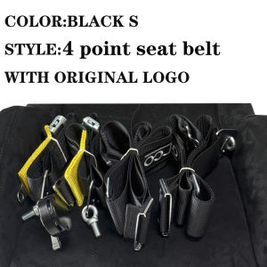 4 Point Seat Belt Racing Seat Belt Holder High Strength Car Safety Seat Belt Harness Car Accessori Interior FIA Quick Release