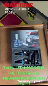 Bolamp Lampu Mobil Turbo Macrone MC12 Terang & Fokus