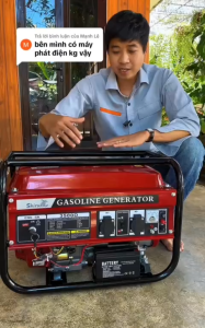 Máy phát điện dùng cho gia đình SHIRUKU 3.5kW tiết kiệm nhiên liệu