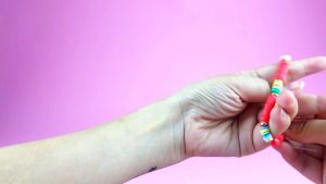 1 Set Manik Manik DIY Clay Beads Kit Lengkap Aesthetic Gelang Cincin Kalung