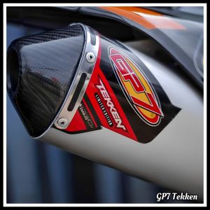 Knalpot GP 7 Tekken KLX150 CRF150L WR155 DTracker Viar Cross X 150