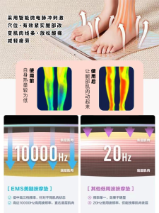 Smart EMS Fitness Leg Pad Slimming Massage Sculpting Lazy Persons Workout Micro Current Intelligent Pulse Thin Leg Pad