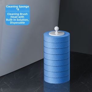 TEITEIRO | No-Dead-Corners Disposable Toilet Brush For Bathroom