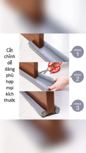 Thanh Chặn Khe Cửa Đa Năng Ngăn Gió Điều Hoà Côn TrùngChắn Gió MùaNgừa Bụi BẩnGiảm Ồn