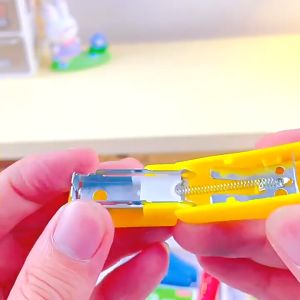 Mini Stapler Staples Cute Gifts Office School Supplies Student Kid Doorgift Portable Desktop Mini Stapler