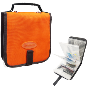 Aventik Fishing Soft Lure Bag Fishing Rig Bag Tackle Accessory Storage Bag Fishing Lure Soft Bait Storage Bag