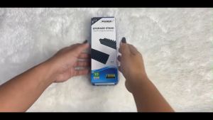 Dobe Storage Game Card Box For PS4  PS5  XBOX (PS4 Stand)(PS5 Stand)(ชั้นเก็บแผ่นเกมส์ PS5)(ที่เก็บแผ่นเกมส์ PS4)(ขาตั้ง PlayStation)(TP4-1813)