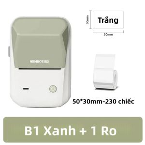 Máy In Nhãn Nhiệt Bluetooth Niimbot B21 Máy Dán Nhãn Mini Di Động Tự Dính Cho Thiết Bị Di Động Sử Dụng Tại Nhà