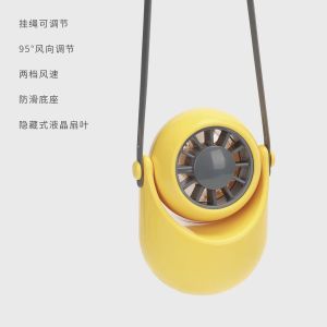 Neck Hanging Portable Handheld Mini Fan Long Endurance Outdoor Travel Fan Compact Size Lightweight for Summer Cooling