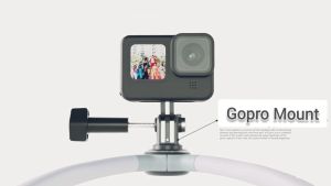 Telesin คล้องคอ Gopro ยึดกล้อง Gopro และ มือถือ Neck Holder Bracket Support GoPro Smart phone Action Camera