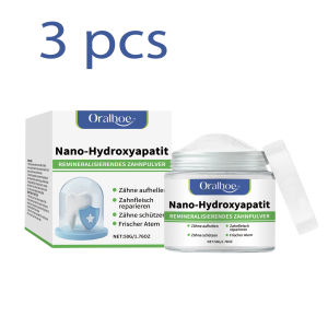 oralhoe | Tooth Powder Brightening Mint Gentle Cleaning Fresh Breath Daily Oral Care Enamel Care Fine Powder 50g