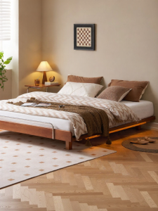YUANSHI YUANSU | Floating Vintage Bauhaus Double Bed