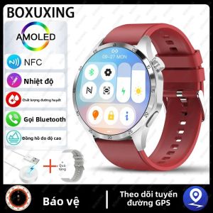 Đồng Hồ Thông Minh Huawei GT4 Pro Dành Cho Nam Màn Hình AMOLED HD Gọi Bluetooth Theo Dõi Sức Khỏe NFC Theo Dõi Sức Khỏe Chống Nước Tương Thích Với Android/iOS