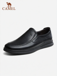 CAMEL | Comfortable Commuting Soft Soled Business Casual Mens Leather Shoes