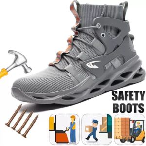 Sepatu Terbaik Super Safety Sneakers Ringan JBS 799 Ujung Baja Tahan Tusukan Paku