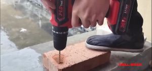 Mesin Bor JLD 1 Set Lengkap Bolak Balik 36VF - Cordless Hand Drill 28Pcs - Kualitas Premium - Fast Respon