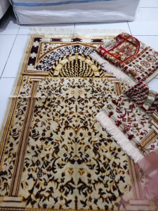 PROMO!!! Sajadah Albeit Besar Beludru Premium | Cocok Untuk Souvenir Haji & Umroh Harga Ecer Termurah