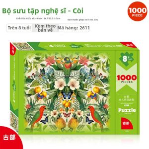 Gubu | Bộ Ghép Hình Giảm Stress Dành Cho Người Lớn 1000 Miếng