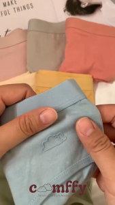 [Comffy-C310] Women Underwear Panties Spender Mid-High Waist Breathable Pressure Free Cotton/Spandex