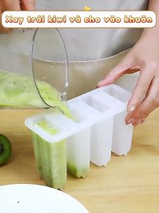 Khuôn làm kem que làm đá 4 ngăn My Home dung tích lớn tiện lợi DN280