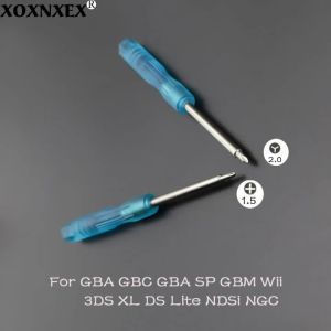1.5mm Cross Screwdriver/2.0mm Y-Type Screwdriver For NDS NDSL NDSi Wii GBA GBC GBP GBM GBA SP Game Console Repair Tools