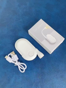 [SG Local Stock]Mini LED Book Light Night Light USB Rechargeable Clip On Reading Lamp Brightness Adjustable
