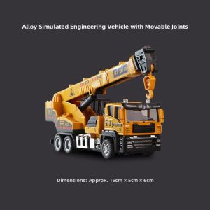 TEKANAI | Alloy Heavy-duty Crane Toy Engineering Vehicle Simulated Transport Excavator