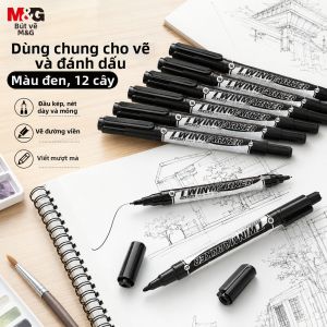 M&G | Dual-tip Water-resistant Sketching Pen